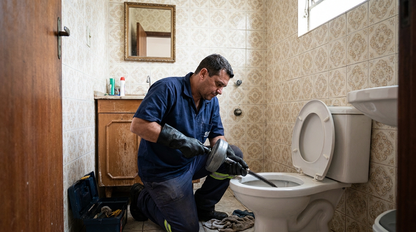 Uso de Equipamento Profissional na Do Moscoso, Vitória‑ES